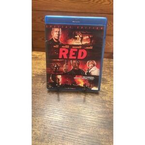 Red Special Edition Blu-ray Bruce Willis Morgan Freeman Action Movie DC Comics
